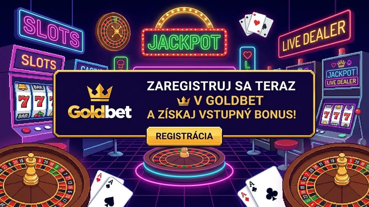 Registrácia s bonusom v Goldbet
